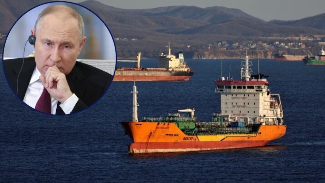रूसी तेल का संकट: भारत द्वारा खरीद घटाने और चीन के इनकार से समंदर में फंसे दर्जनों जहाज