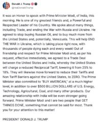 PM Modi and Trump Trade Deal: Tariffs on Indian Goods Slashed from 25% to 18%