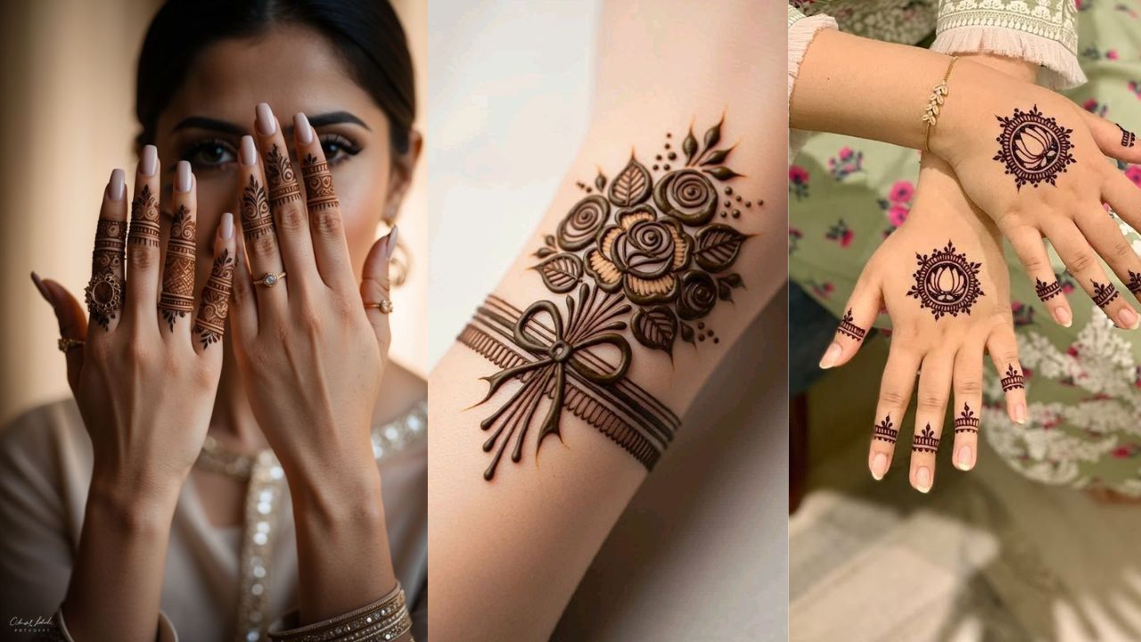 बेस्ट फ्रेंड की शादी एक ऐसा मौका होता है जहाँ आपको न केवल काम में हाथ बंटाना होता है बल्कि अपनी खूबसूरती से महफ़िल भी लूटनी होती है। अक्सर लड़कियां मेहंदी के चुनाव को लेकर कंफ्यूज रहती हैं। अगर आप दुल्हन की सहेली हैं और भारी-भरकम मेहंदी से बचना चाहती हैं तो कुछ स्टाइलिश डिजाइन से आइडिया ले सकती हैं।