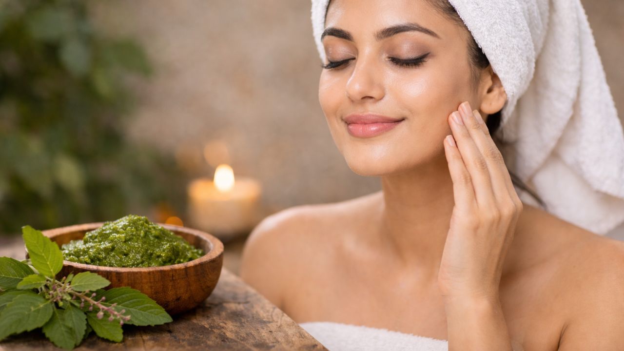 तुलसी के पत्ते में छिपा है बेदाग खूबसूरती का सीक्रेट, 7 दिन में मुंहासे और दाग-धब्बे होंगे गायब!