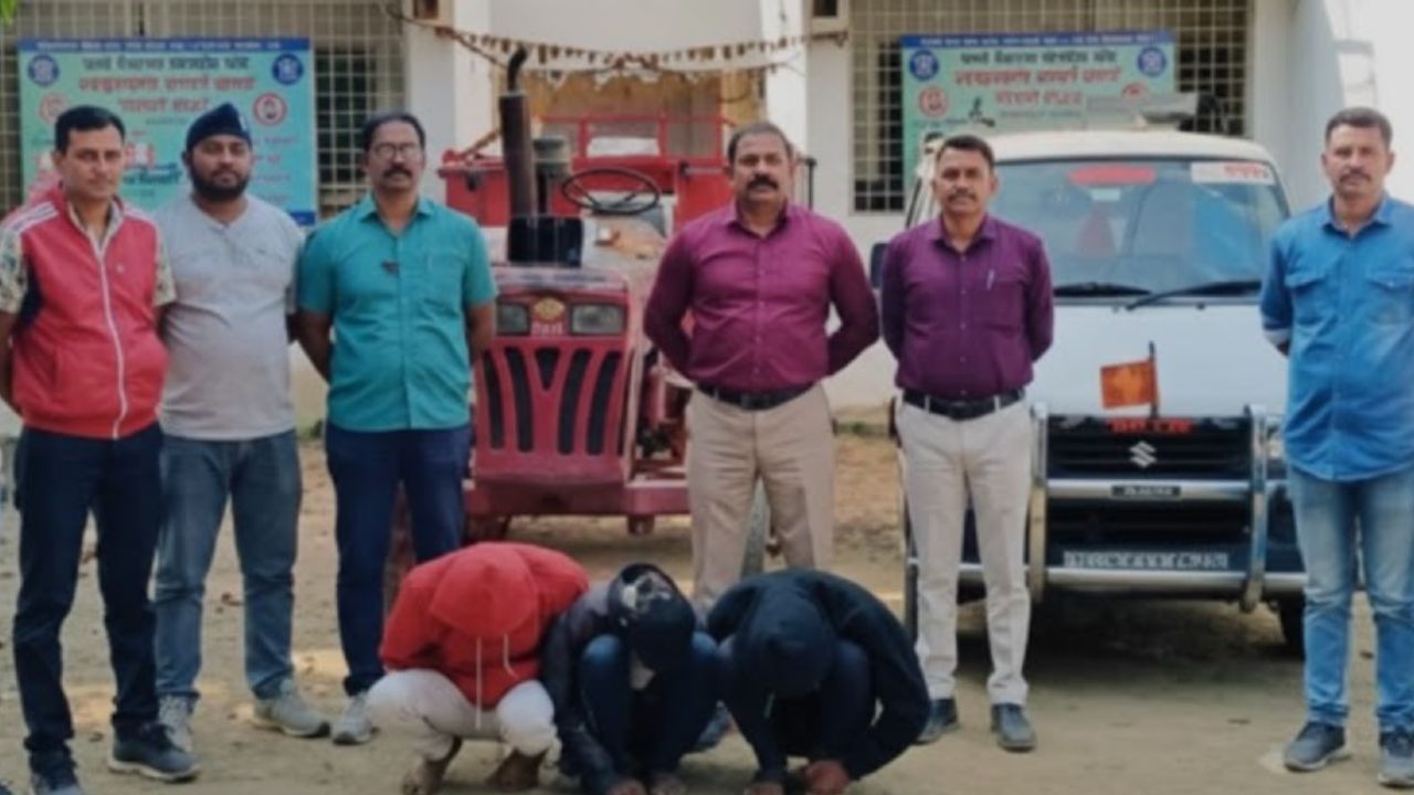 शिरपुर में ट्रैक्टर चोरी का पर्दाफाश, 11.30 लाख का माल बरामद, देवली पुलिस की बड़ी कामयाबी