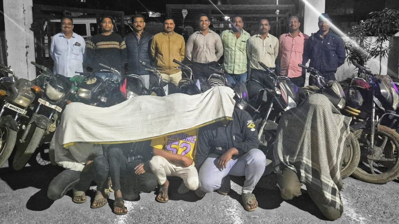 यवतमाल LCB की बड़ी कार्रवाई, 12 अपराधों का खुलासा, 5 लाख से अधिक का चोरी का माल जब्त